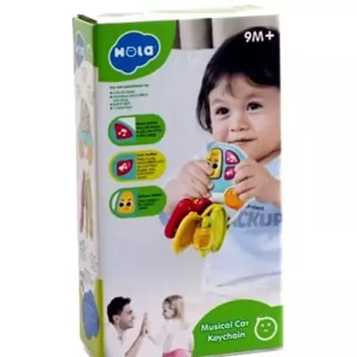 جغجغه دندانگیر موزیکال طرح جاکلیدی هولی تویز Hola Toys مدل A8996