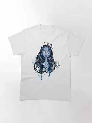 تیشرت corpse bride طرح Watercolor Corpse Bride کد 1087 202