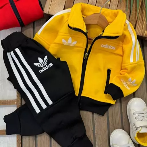 سویشرت شلوار پسرانه داخل کرک دارadidas 