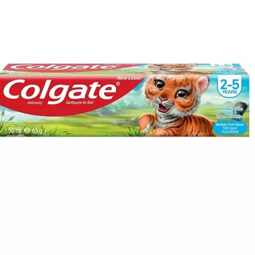 خمیر دندان کودک کلگیت 2 تا 5 سال Colgate وزن 50 میل