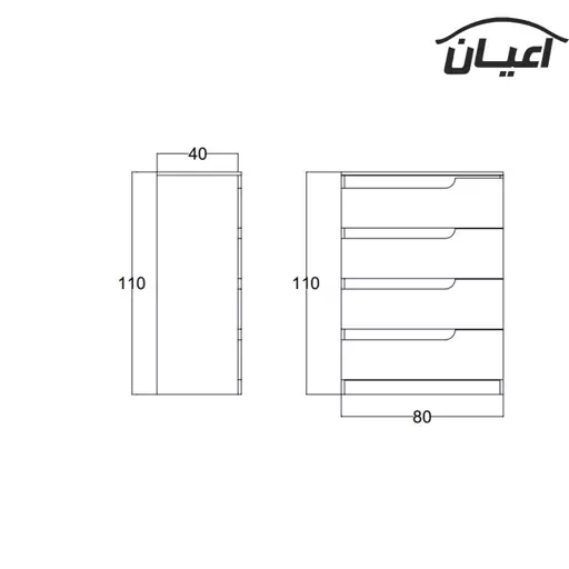 دراور اعیان مدل FH430