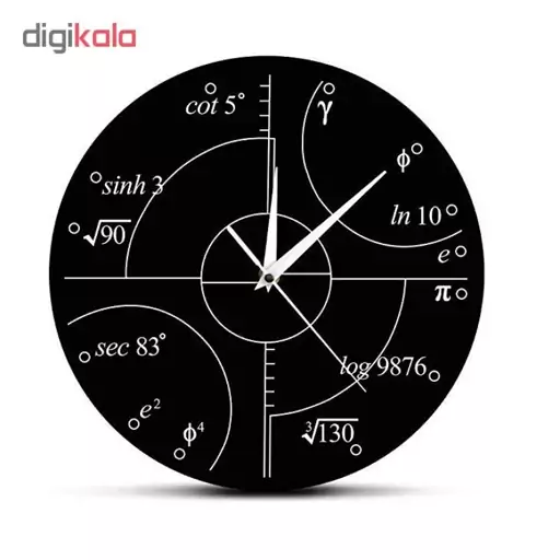 ساعت دیواری دکونوشاپ طرح زاویه