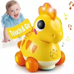 دایناسور موزیکال هولی تویز نارنجی Hola Toys 6110