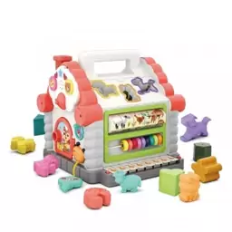 اسباب بازی موزیکال کلبه شادی هولی تویز مدل 739 Hola Toys House Activity Cube