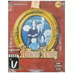 بازی پلی استیشن 2 ADDAMS FAMILY