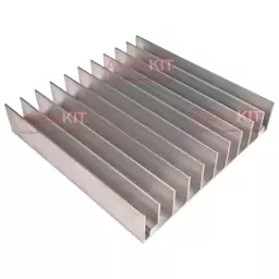 هیت سینک 11 پره آلومینیومی 145x145x30mm مناسب چیپ های 100 وات