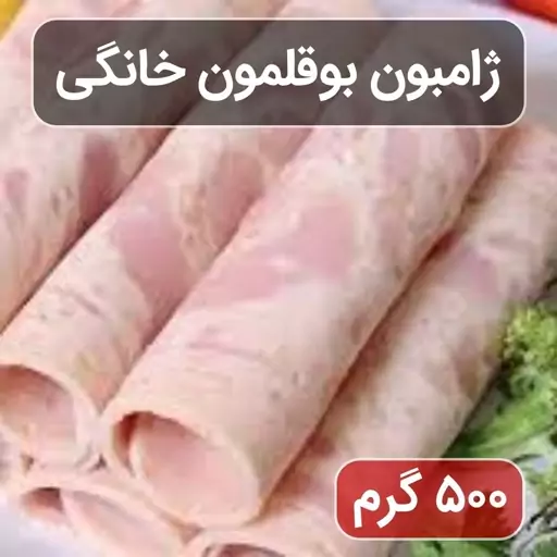 ژامبون بوقلمون خانگی (نیم کیلویی)