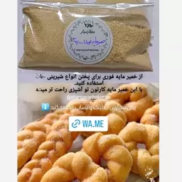 خمیر مایه فوری (100 گرمی) مخمر نان باکیفیت