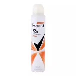 اسپری رکسونا 72 ساعته  rexona sport حجم 200 میلی لیتر مناسب بانوان