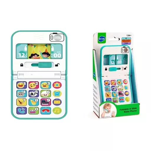 اسباب بازی موبایل موزیکال تاشو هولی تویز مدل Hola Toys HE8972