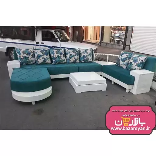 مبل ال 7 نفره با میز وسط 01 