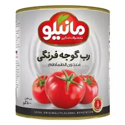 کنسرو رب گوجه فرنگی مانیلو - 800 گرم-گارانتی اصالت و سلامت فیزیکی کالا-پس کرایه