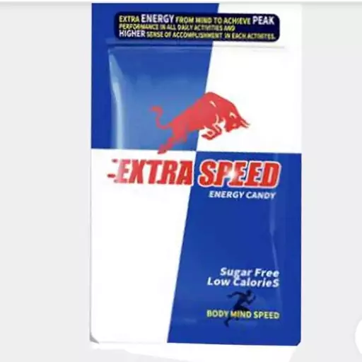 قرص انرژی زا بدون شکر با طعم ردبول Extra Speed