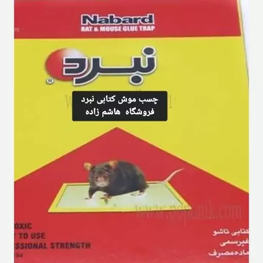 چسب موش کتابی نبرد (با چسبندگی بالا)