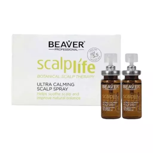 اسپری تسکین دهنده اسکالپ بیور Beaver Professional Scalp Life Ultra Calming Scalp Spray