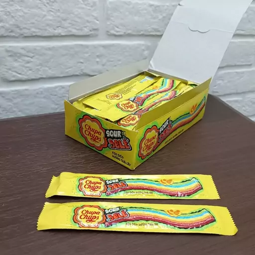 پاستیل ترش میکس میوه chupa chups