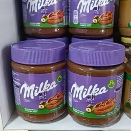 شکلات صبحانه Milka با طعم فندقی،در وزن 350 گرم