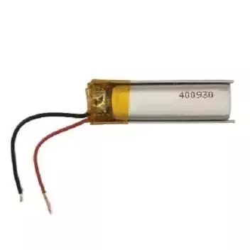 باتری لیتیوم پلیمر 3.7v ظرفیت 200mAh کد 400930