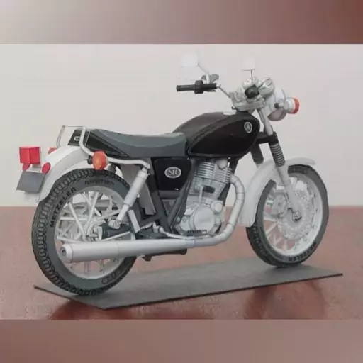 کیت ساخت ماکت موتور سیکلت یاماها SR400