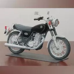 کیت ساخت ماکت موتور سیکلت یاماها SR400