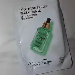 ماسک ورقه ای soothing serum برند دکتر تونی