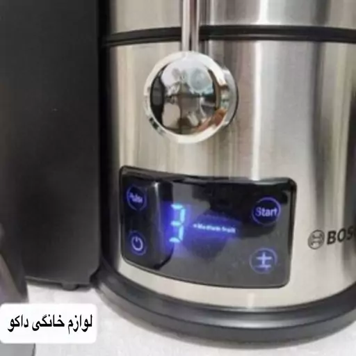 آبمیوه گیری چهارکاره بوش Bosch مدل 780 صفحه لمسی 5 سرعته 1200 وات پایه استیل ارسال رایگان