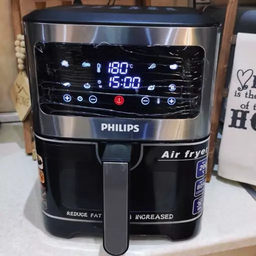 سرخ کن فیلیپس مدل 9282 بدون روغن رژیمی philips حجم 10 لیتر صفحه تمام لمسی جلو پنجره ای 8 برنامه ارسال رایگان