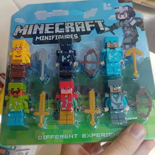  LEGO Minecraft لگو آدمک ماین کرفت  ماینکرفت لگویی