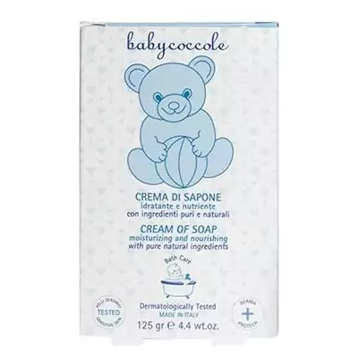 صابون بچه بیبی کوکول ایتالیا اصل 125 گرم  baby coccole