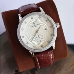 ساعت مچی مردانه PATEK  بند چرم 