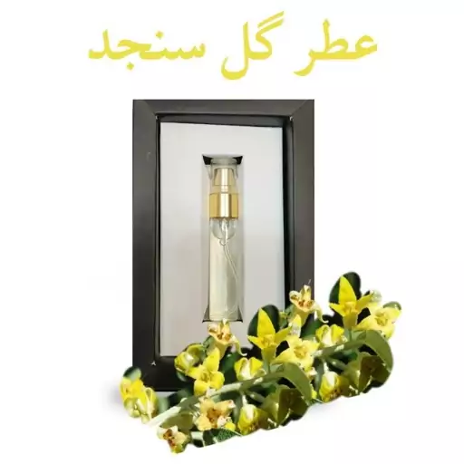 عطر گل سنجد - عطر سنجد - عطر شکوفه سنجد اکسیر دکتر خیراندیش 5 گرم محیا