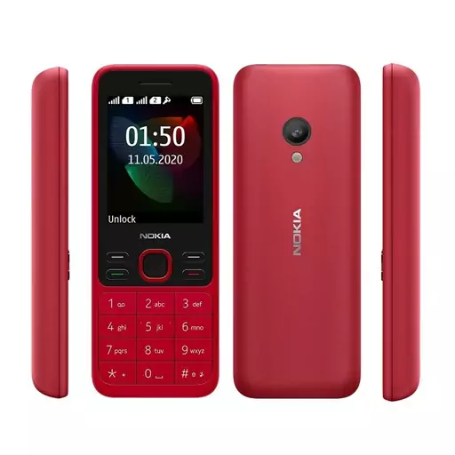 گوشی ساده نوکیا مدل Nokia 150 (2020) (اصل ویتنام) دو سیم کارت،رم خور،ریجستر شده با کد فعال سازی (بدون گارانتی شرکتی)