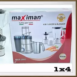 آبمیوه گیری 4 کاره مکسیمان مدل max-2083