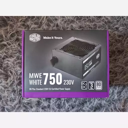 پاور کولرمستر Cooler Master MWE 750 WHITE