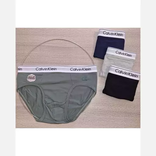 شورت اسلیپ مردانه نخ کتان calvin klein