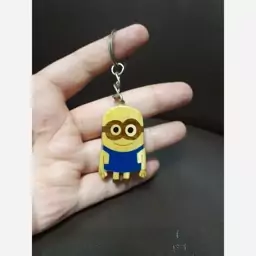 مینیون جاسوئیچی چوبی شخصیت کارتونی  minion 