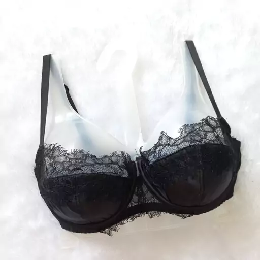 سوتین اسفنجی فنردار مشکی  برند ann summers