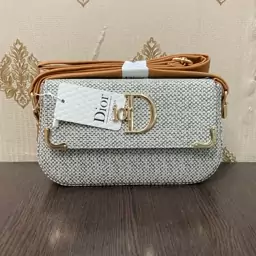 کیف دوشی مدل  Dior پوست ماری