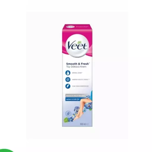 کرم موبر ویت veet مدل مناسب پوست حساس حجم 100 میل