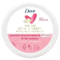 کرم مرطوب کننده 48 ساعته دست و صورت و بدن داو مدل Dove Body Love One Cream Light Moisturizer حجم 250 میل