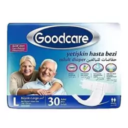 پوشک بزرگسالان کمری GoodCare بسته 30 عددی سایز L