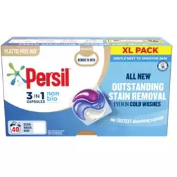 قرص ماشین لباسشویی هلندی پرسیل مدل Persil 3 In 1 Non Bio بسته 40 عددی