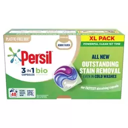 قرص ماشین لباسشویی هلندی پرسیل مدل Persil 3 In 1 Bio بسته 40 عددی