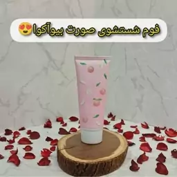 فوم شستشوی صورت هلو بیواکوا