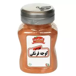 پودر گوجه فرنگی درب نمک پاشی  120گرمی ضامن