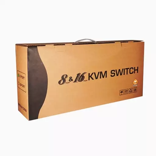 کی وی ام سوئیچ 8 پورت HDMI کی نت پلاس KPH628 