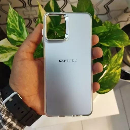 گارد - قاب - کاور سکول نقره ای مناسب برای سامسونگ Galaxy A12 (آ12) - Galaxy M12 (ام 12) - Galaxy F12 (اف12)