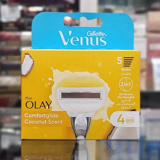  تیغ یدک ونوس اولای ژیلت 4 عددی  GILLETTE VENUS 