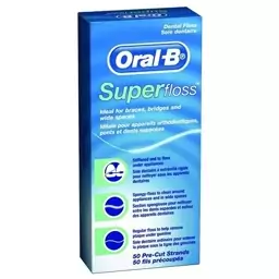 نخ دندان سوپر فلوس اورال بی super floss