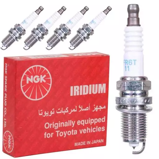 شمع پایه کوتاه سوزنی ایریدیم 93684 NGK اصلی (4عددی)